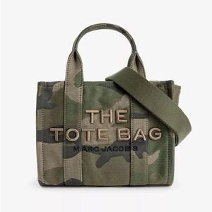 Marc Jacobs The Small Cotton Tote Bag in Camo -